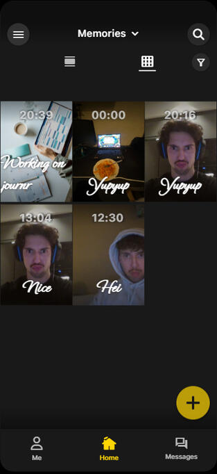 ViewMemoriesGridded